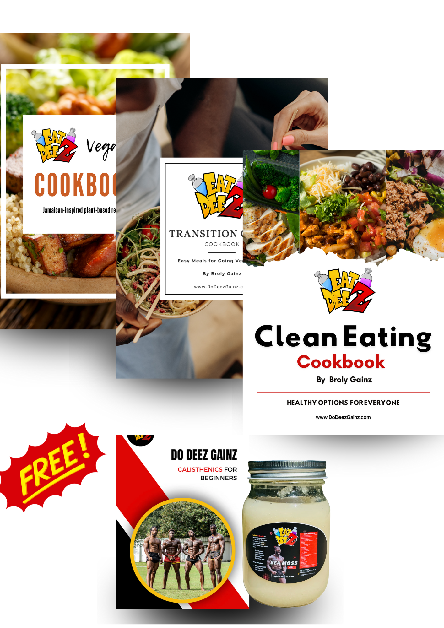 Eat Deez Cookbook Bundle + Freebies